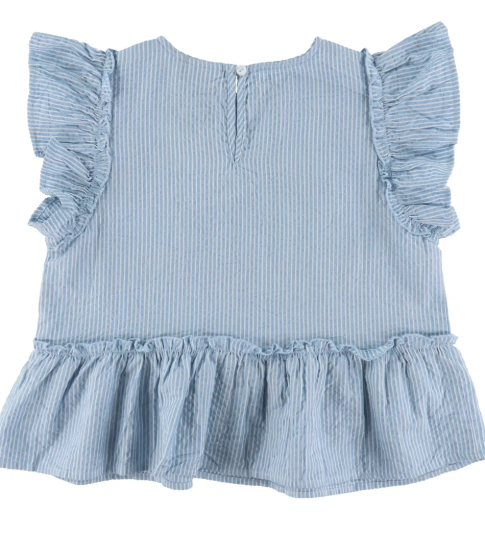 Sofie Schnoor Top - Sallysy - Light Blue Stripe