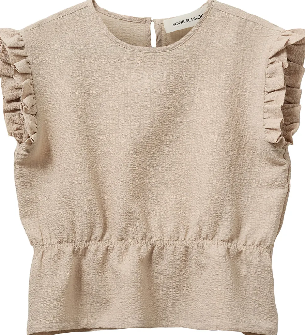 Sofie Schnoor Top - Samillasy - Soft Brown
