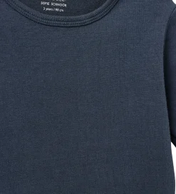 Sofie Schnoor T-shirt - Rib - Dark Blue