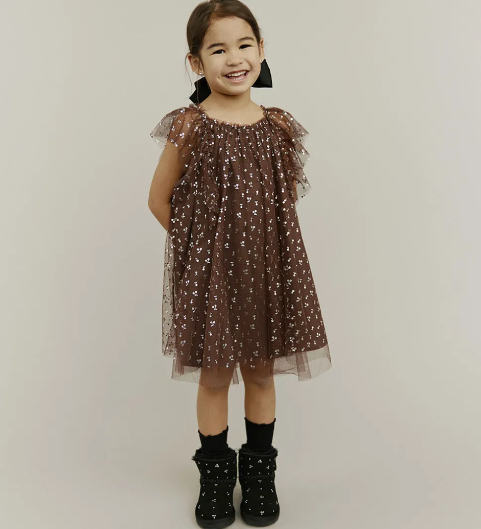 Sofie Schnoor Tylkjole - Blossomsk - Brun