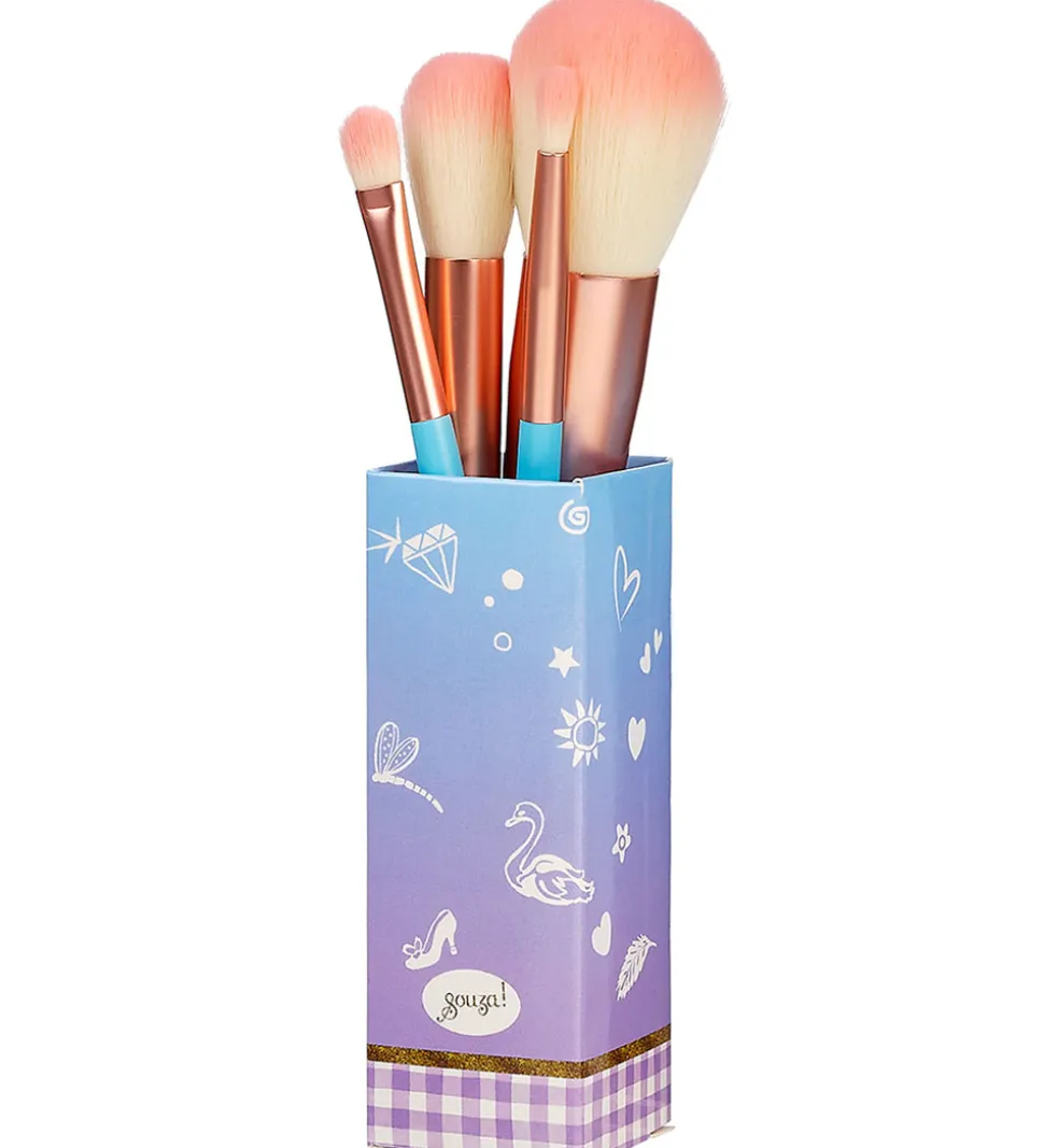 Souza Makeup-børster - 4-pak