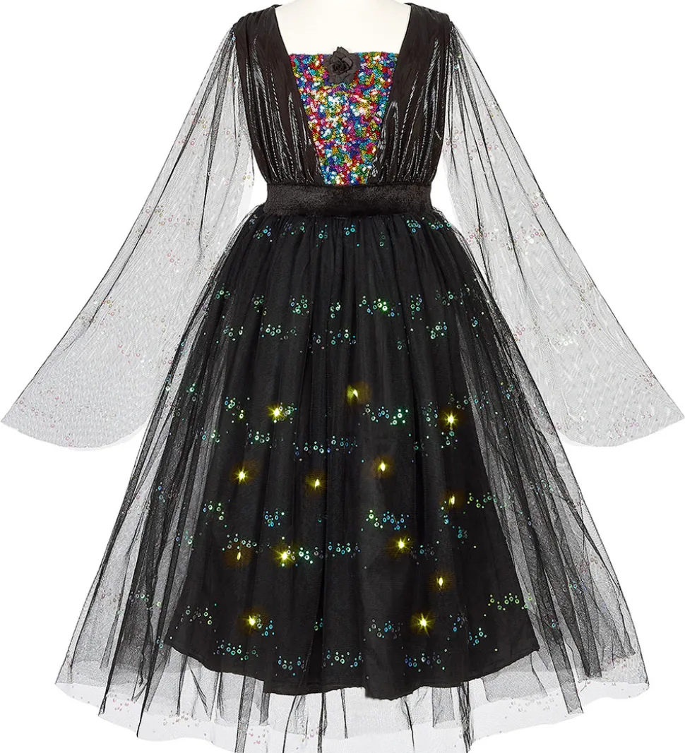 Souza Udklædning - Fe m. Lys - Agatha - Sort