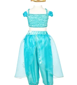 Souza Udklædning - Prinsesse - Amira - Turkis
