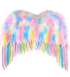 Souza Udklædning - Vinger m. Hårbøjle - Enhjørning - Regnbue