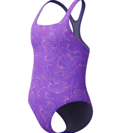 Speedo Badedragt - HyperBoom Allover Medalist - Lilla/Pink