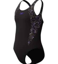 Speedo Badedragt - HyperBoom Splice Muscleback - Sort/Fersken