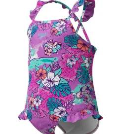 Speedo Badedragt - Lear To Swim - Lilla m. Blomster