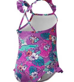 Speedo Badedragt - Lear To Swim - Lilla m. Blomster