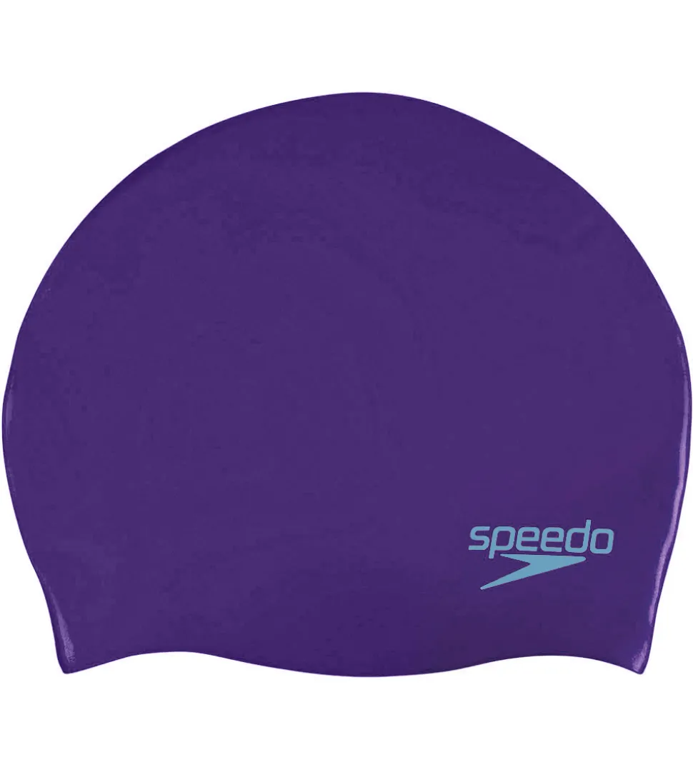Speedo Badehætte - Junior - Silicone - Violet/Turquoise