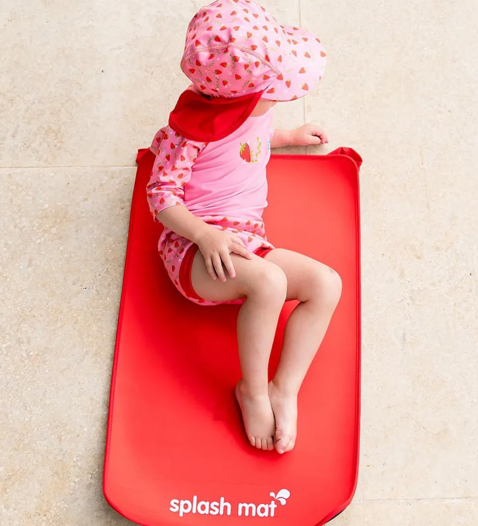 Splash About Pusleunderlag - Neopren - 41,5x69 cm - Rød