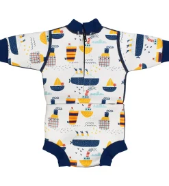 Splash About Våddragt - Happy Nappy - UV50+ - Tug Boat