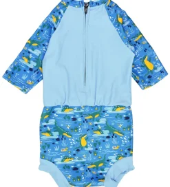 Splash About Våddragt - Happy Nappy - UV50+ - Crocodile Swamp