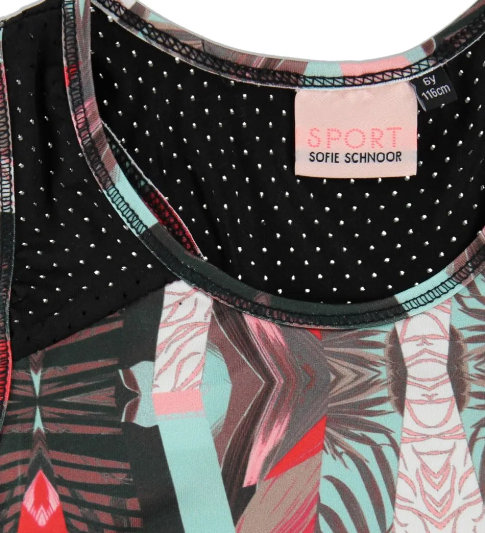 Sport by Sofie Schnoor Top - Turkis m. Print