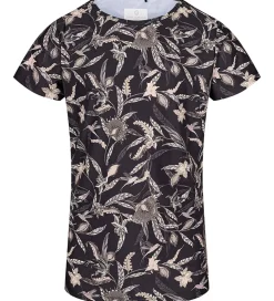 Sport by Sofie Schnoor T-shirt - Louisa - Sort m. Mønster