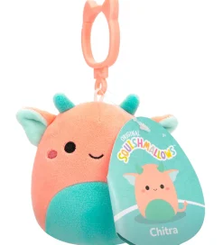 Squishmallows Bamse - 9cm - Chitra - Clip On