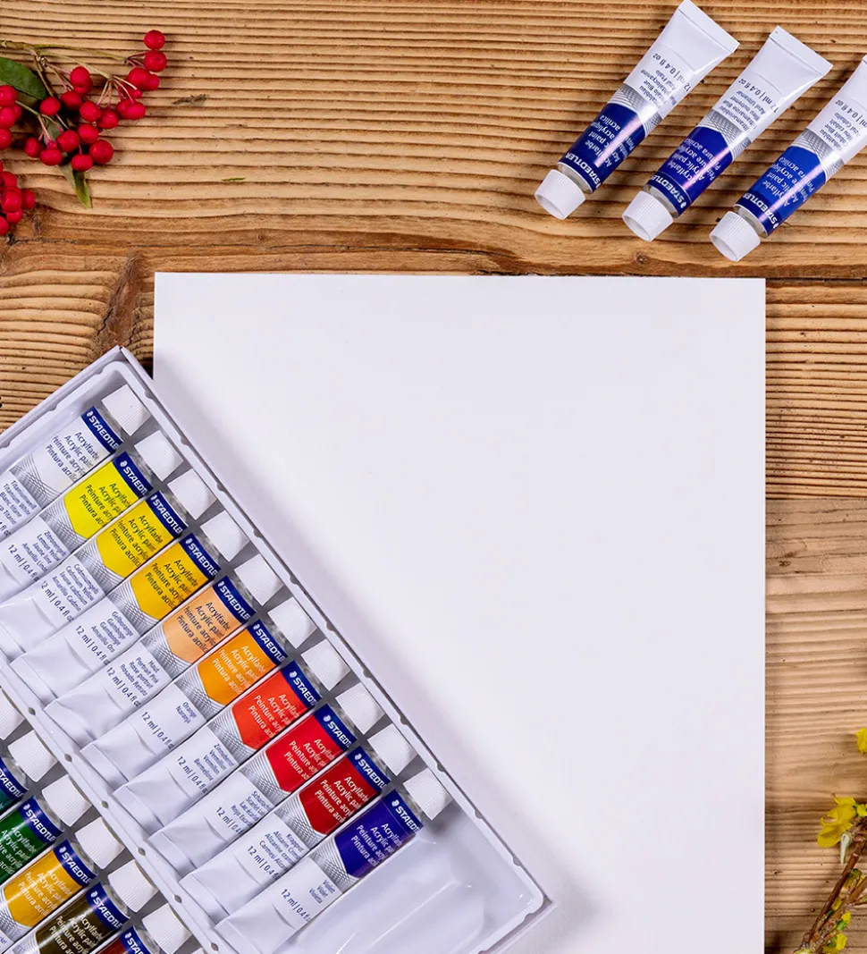 Staedtler Akryl Maling - 24 stk - 12 ml