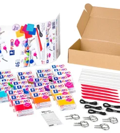 Staedtler FIMO Modellervoks m. Værktøj - Soft - 46 Dele - 26x57g