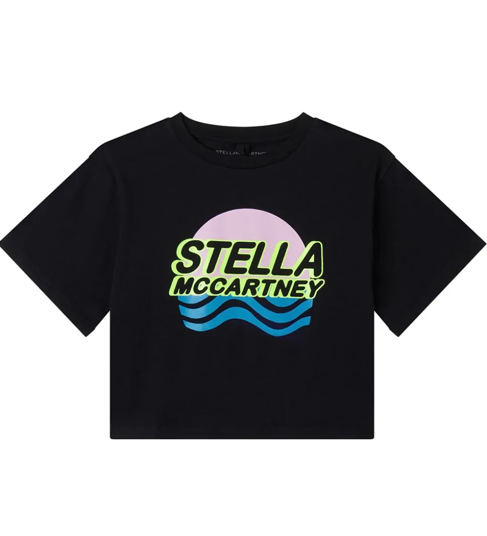 Stella McCartney Kids T-shirt - Sort m. Print