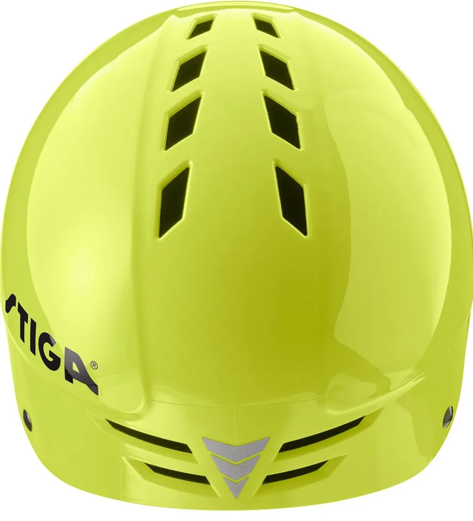 Stiga Cykelhjelm - Play - Limegrøn