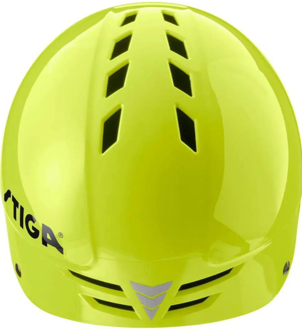 Stiga Cykelhjelm - Play - Limegrøn