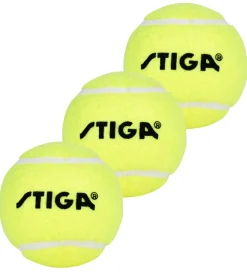 Stiga Tennisbolde - 3-pak - Neongrøn