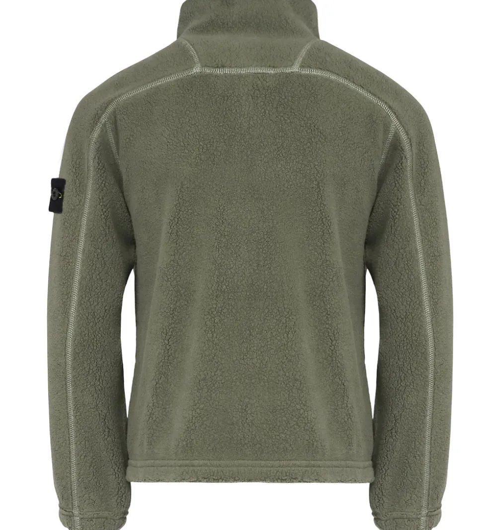 Stone Island Fleecejakke - Military Green