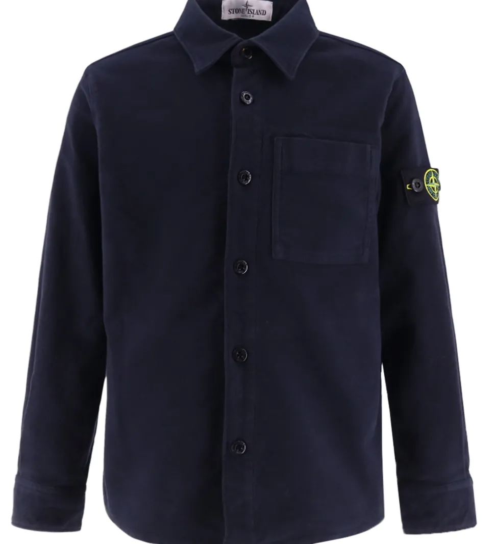 Stone Island Skjorte - Overshirt - Navy
