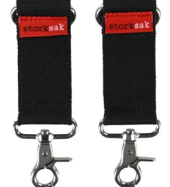 Storksak - Klapvognskrog Til Pusletaske - Sort