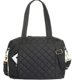 Storksak Pusletaske - Stevie Quilt - Sort