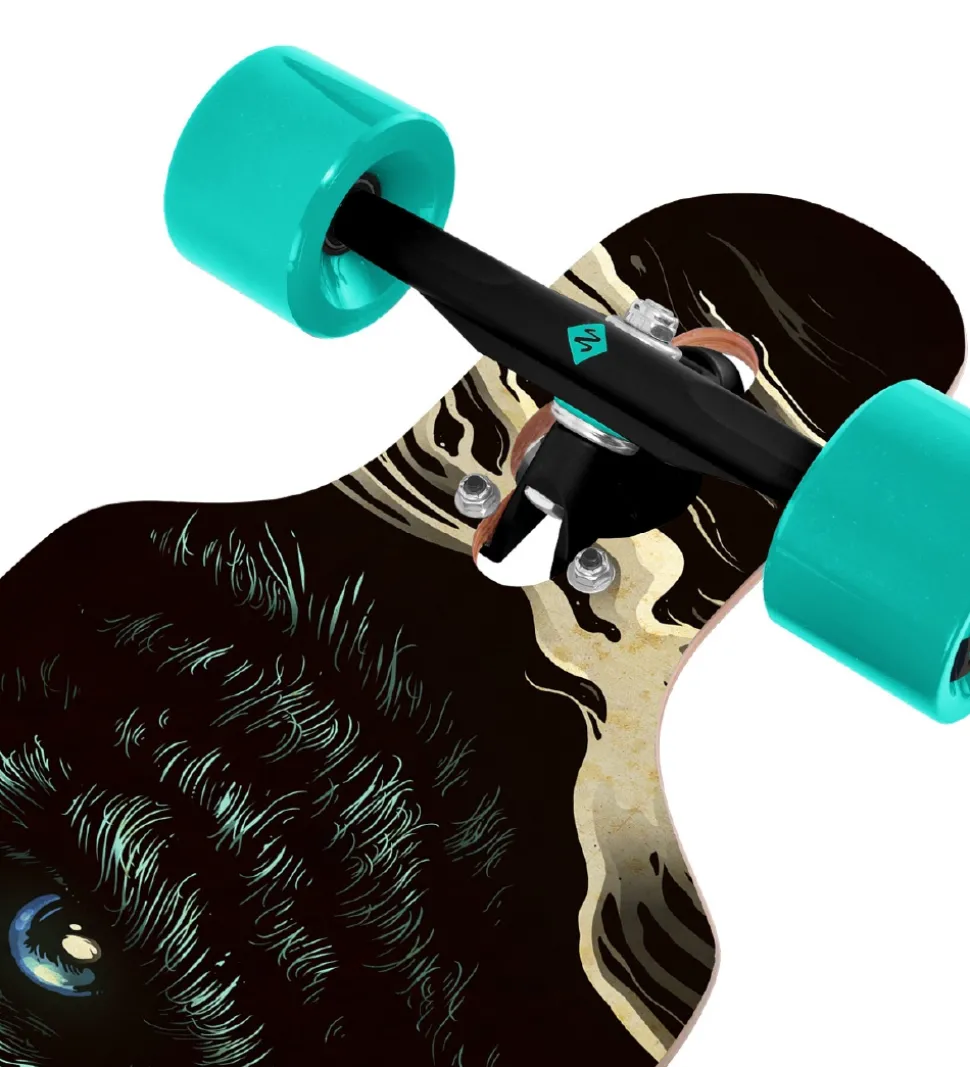Streetsurfing Longboard - Curve Drop Through Freeride - 39'' - W