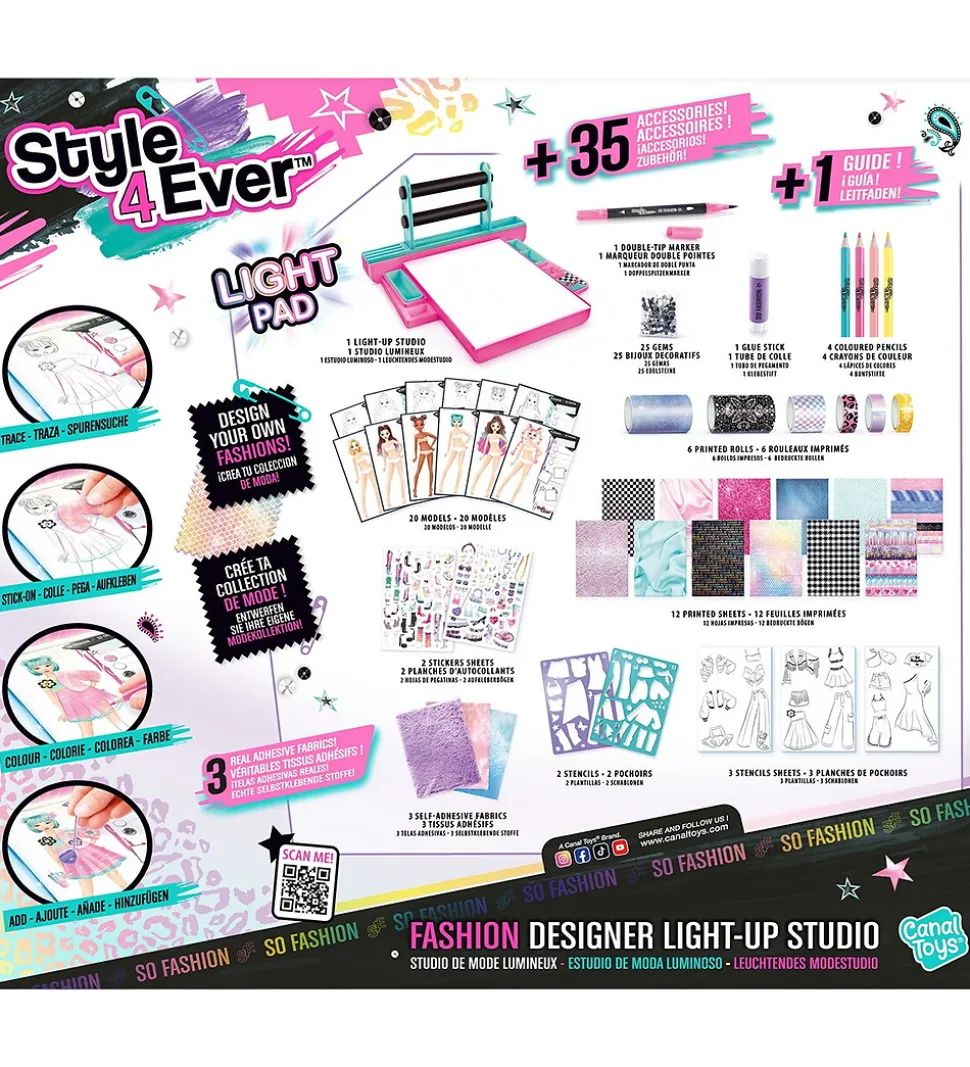 Style 4 Ever Fashion Designer Light-Up Studio