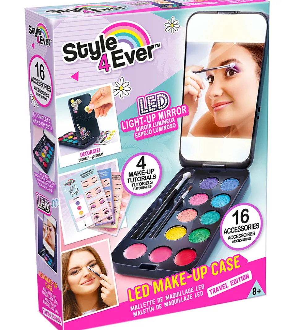 Style 4 Ever Mini Makeup Etui m. LED-Lys