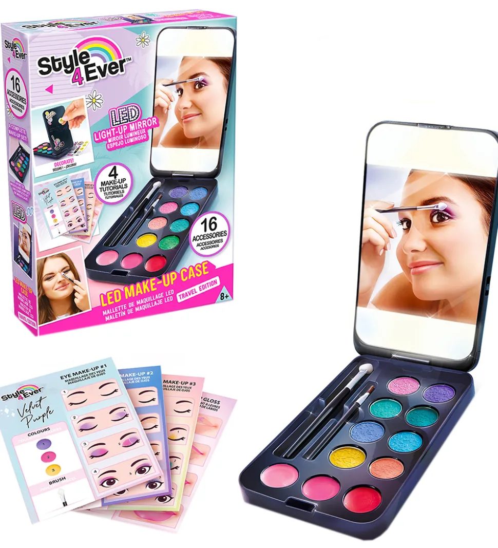 Style 4 Ever Mini Makeup Etui m. LED-Lys