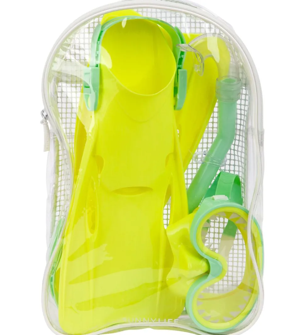 SunnyLife Snorkelsæt - Neon