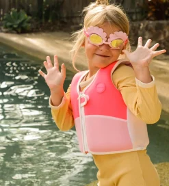 SunnyLife Svømmevest - Melody the Mermaid - 3-6 År - Neon Straw