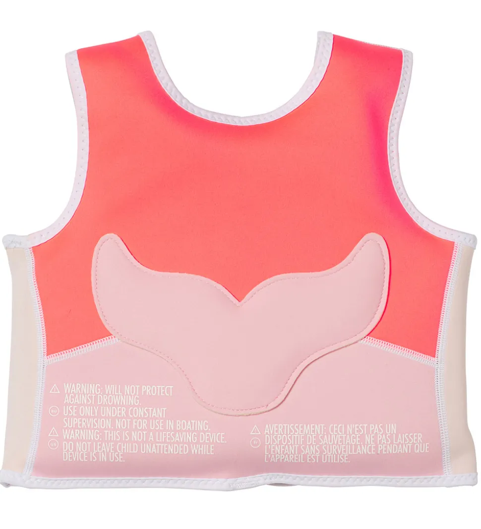 SunnyLife Svømmevest - Melody the Mermaid - Neon Strawb