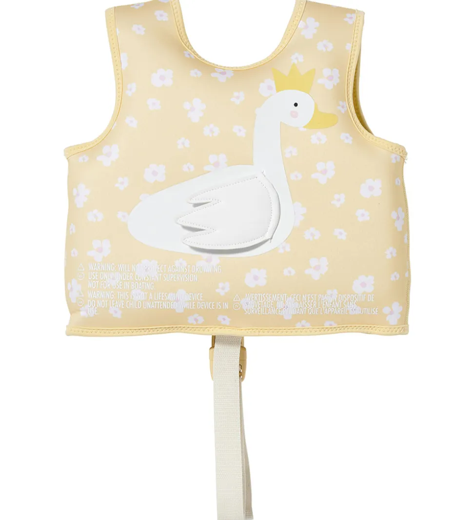 SunnyLife Svømmevest - Princess Swan - 1-2 År - Buttercup
