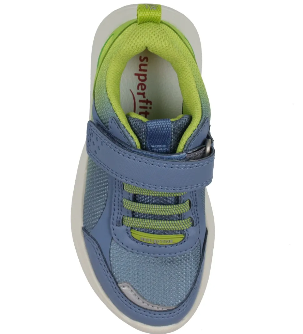 Superfit Sko - Rush - Blue/Light Green