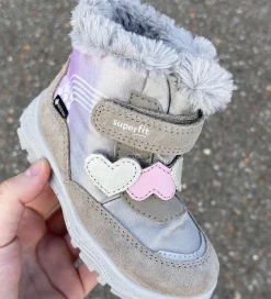 Superfit Vinterstøvler - Tex - Beige/Rosa