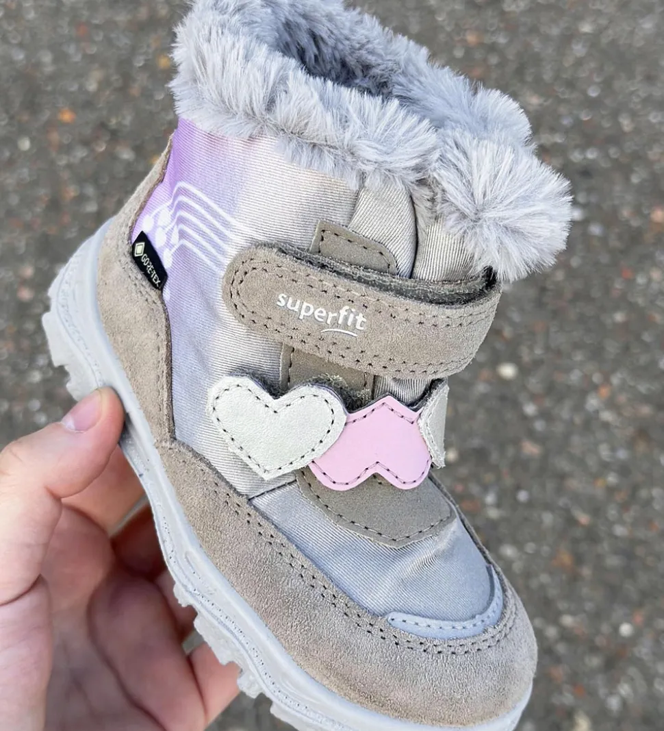 Superfit Vinterstøvler - Tex - Beige/Rosa