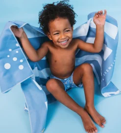 Swim Essentials Håndklæde - Microfiber - 135x65 cm - Turtle