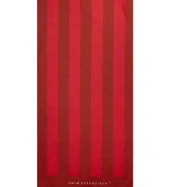 Swim Essentials Håndklæde - Microfiber - 135x65 cm - Red Crab
