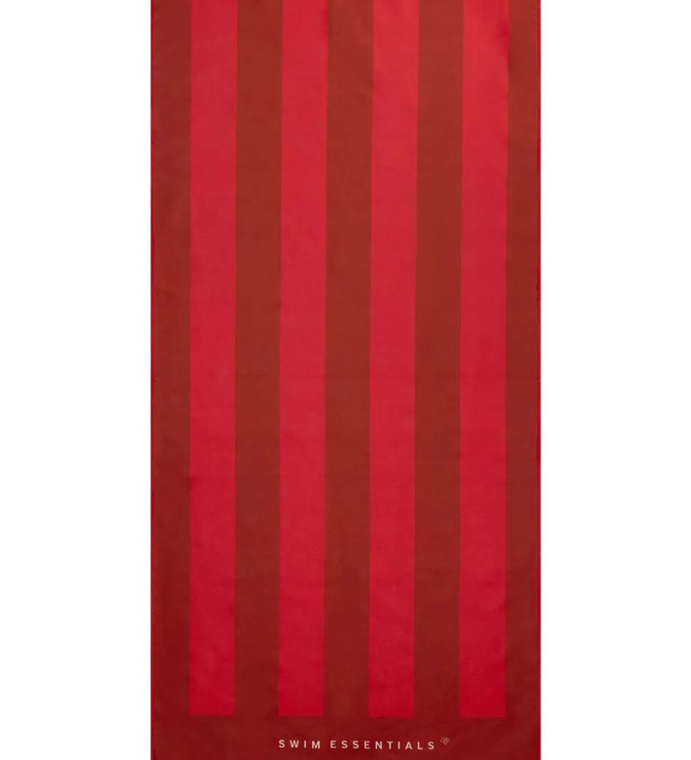 Swim Essentials Håndklæde - Microfiber - 135x65 cm - Red Crab
