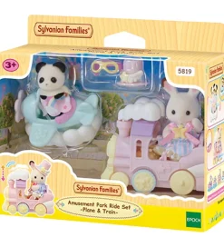 Sylvanian Families - Amusement Park Ride Set - Plane & Train - 5