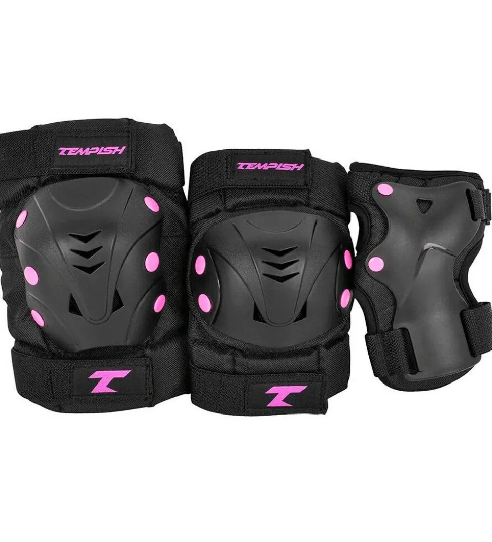 Tempish Beskyttelsessæt - Taky - Sort/Lilla