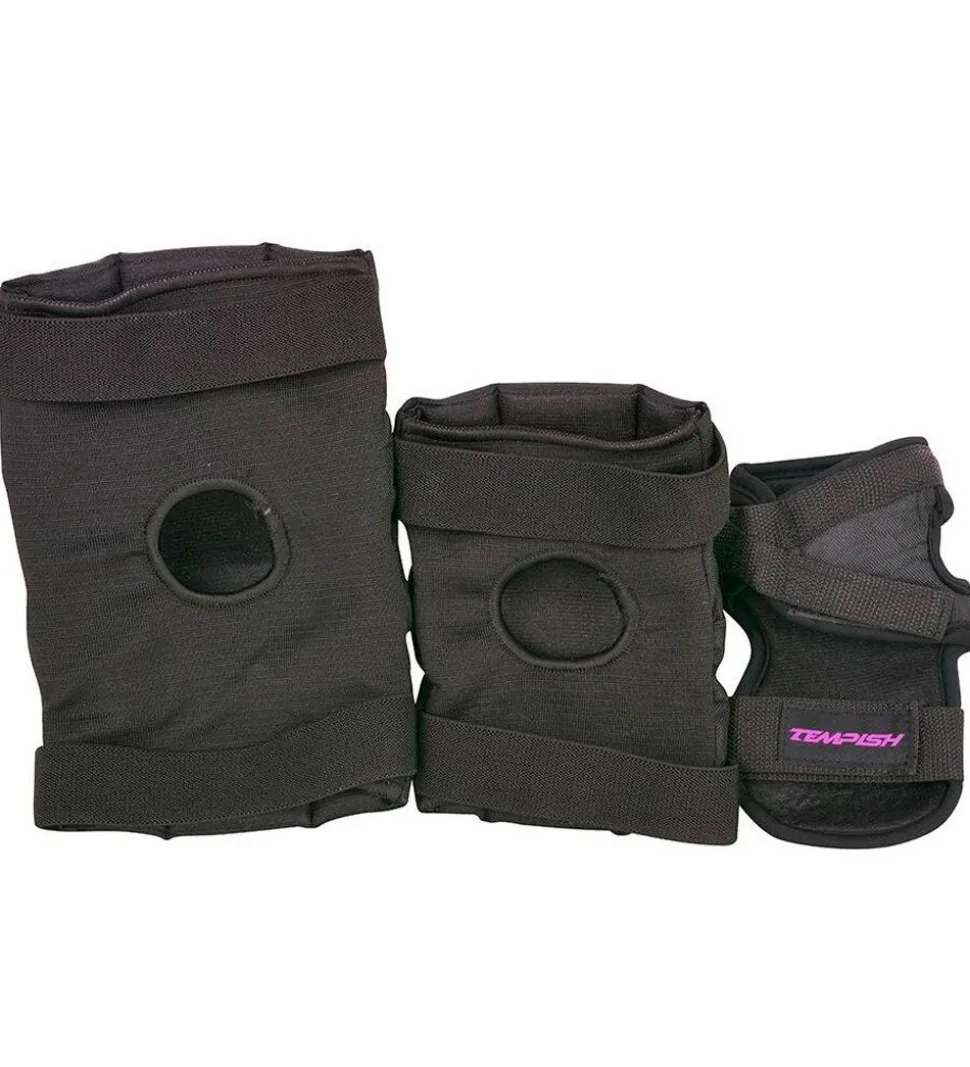 Tempish Beskyttelsessæt - Taky - Sort/Lilla