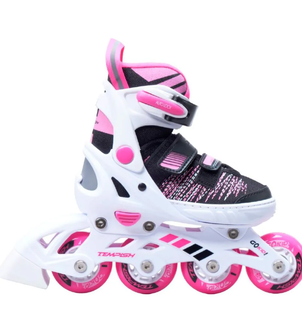 Tempish Rulleskøjter - GoKid Girl - Hvid/Rosa - Inliner