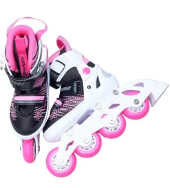 Tempish Rulleskøjter - GoKid Girl - Hvid/Rosa - Inliner
