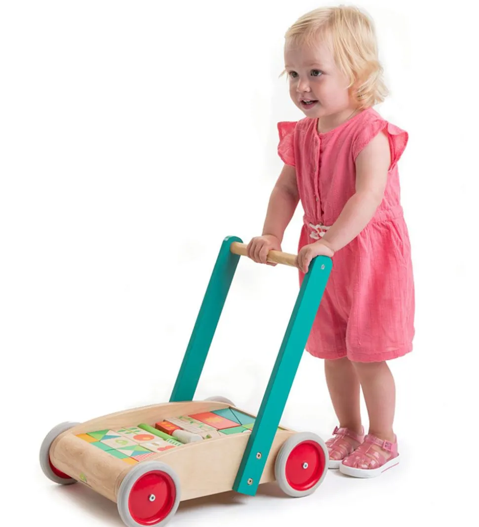 Tender Leaf Gåvogn m. Klodser - Havetema