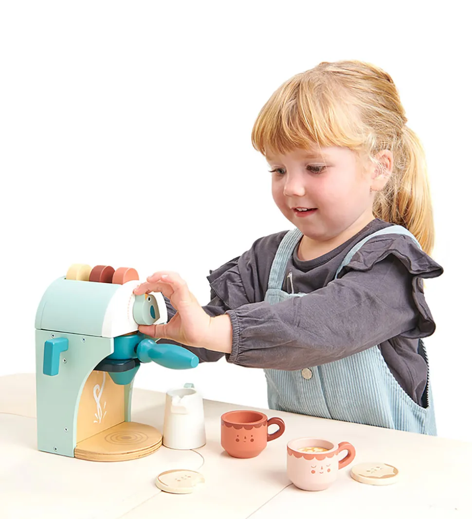 Tender Leaf Trælegetøj - Cappucino Maskine